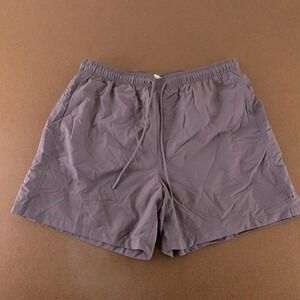 Standard Cloth Men's Size XL 5" INseam Gray Mesh Lined Pocketed Swim Shorts New